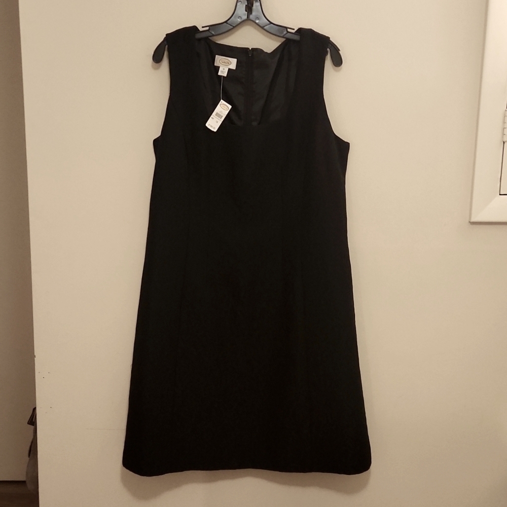 Talbots Black Dress Size 18